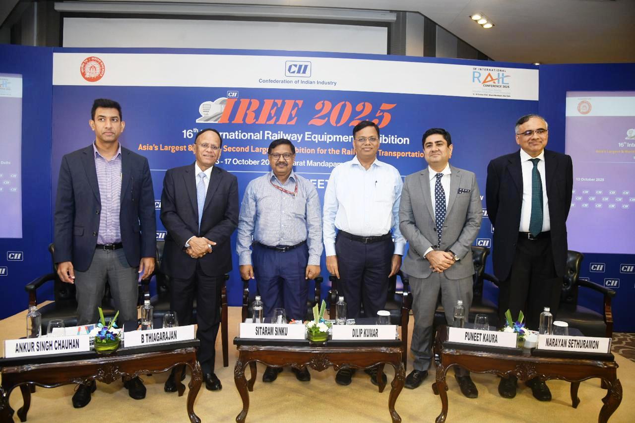 IREE 2025: दिल्ली में 15 अक्टूबर से एशिया की सबसे बड़ी रेलवे प्रदर्शनी।
