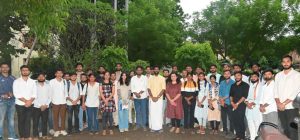 अभाविप के राष्ट्रीय मंत्री श्रवण बी. राज जी का एयू में दो-दिवसीय प्रवास पूर्ण।