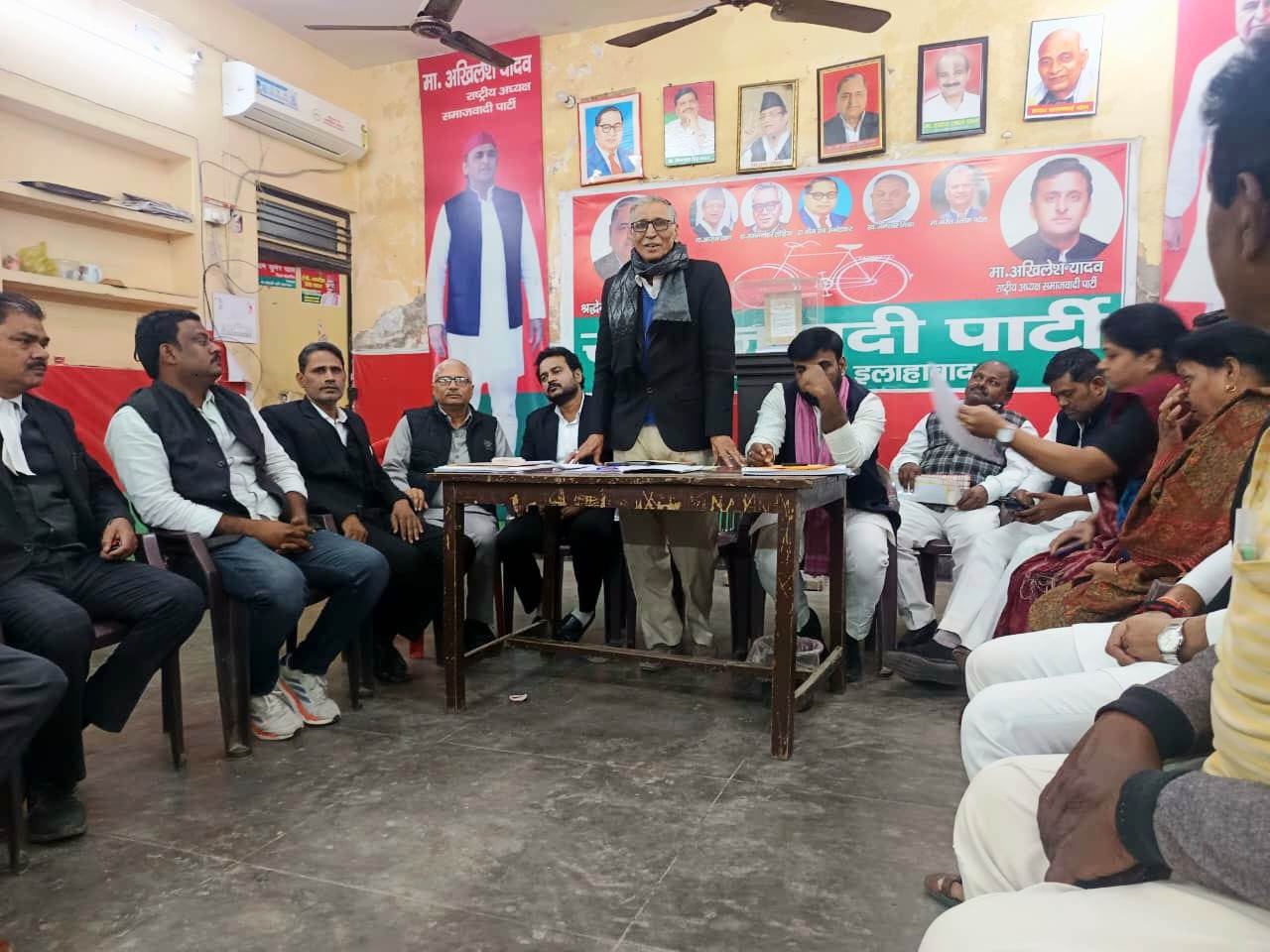 एस आई आर को लेकर सजग रहेंगे सपा के पीडीए प्रहरी।