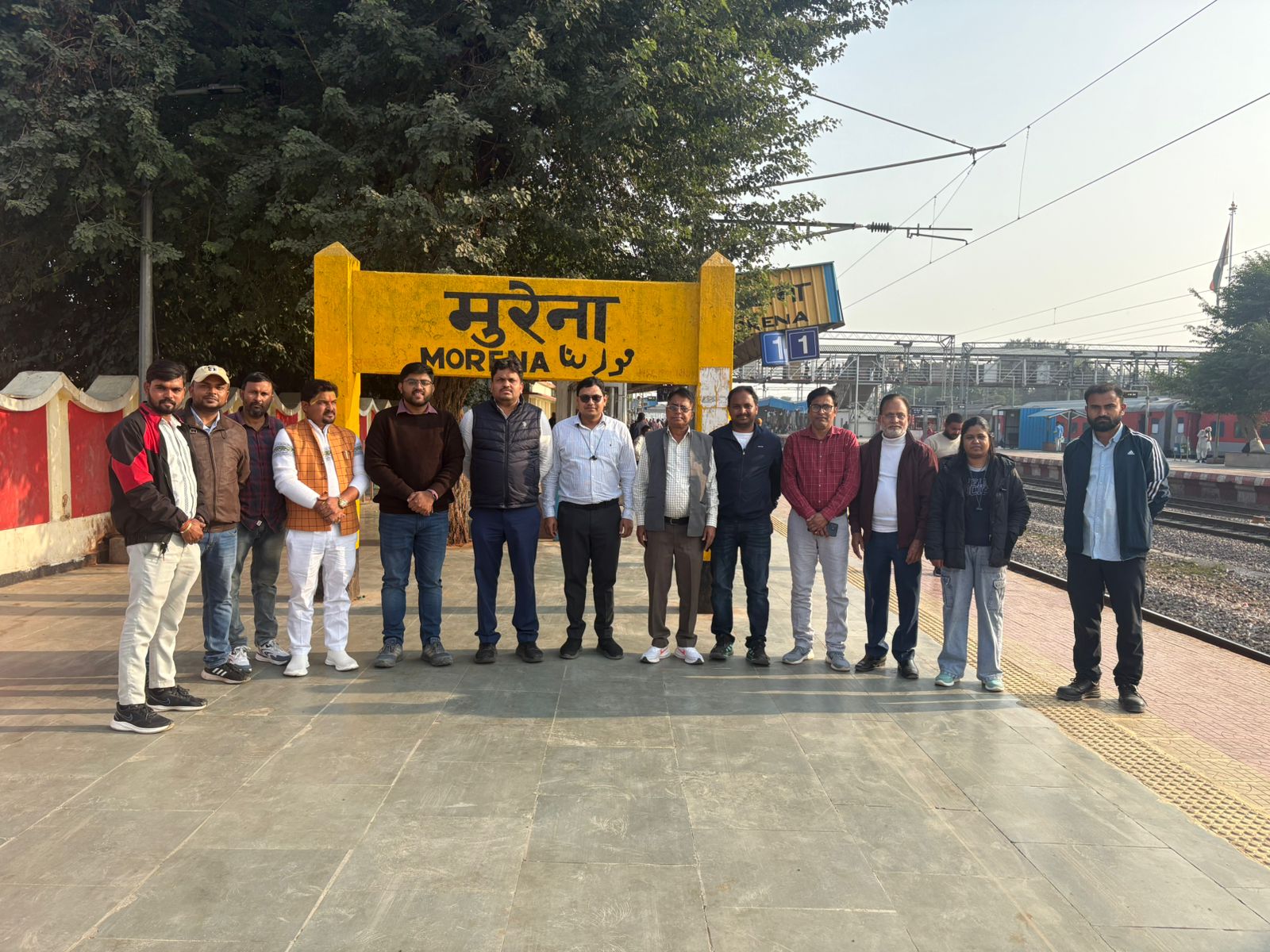 झाँसी मंडल के बानमोर- सांक -मुरैना खंड में ऑटोमैटिक सिग्नलिंग प्रणाली शुरू।