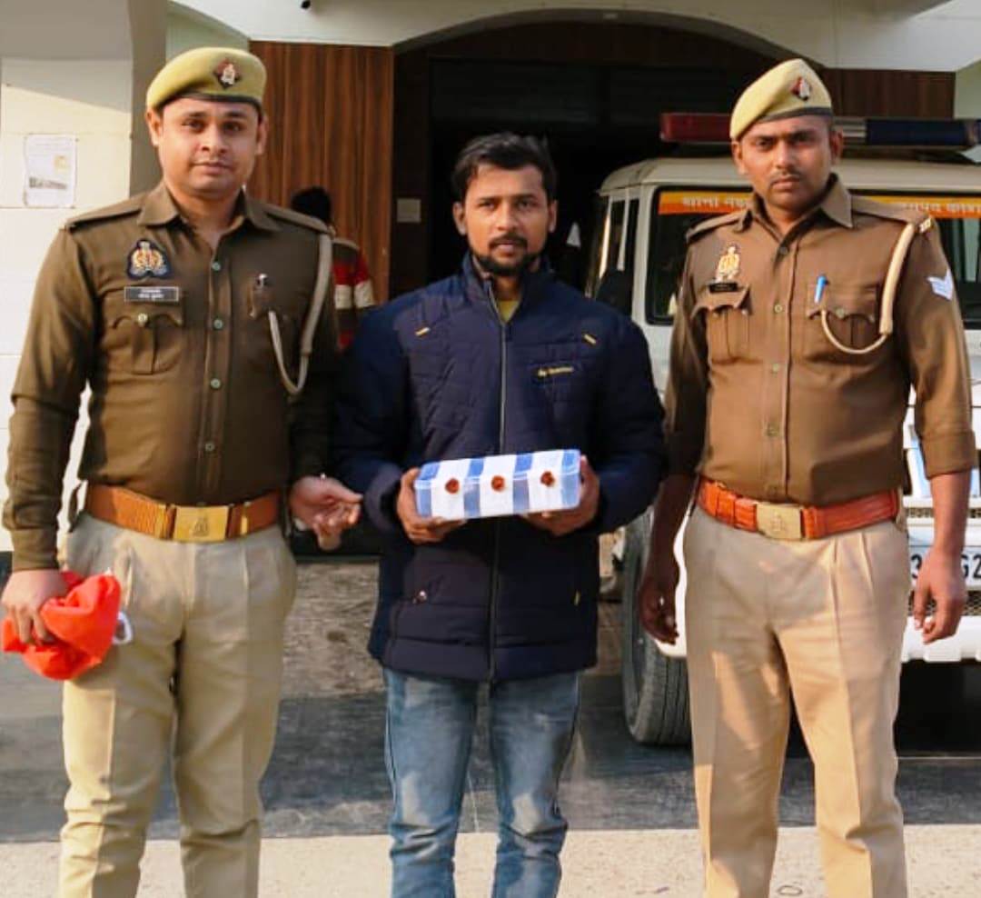 थाना मंझनपुर पुलिस ने हत्या करने वाले अभियुक्त को किया गिरफ्तार।