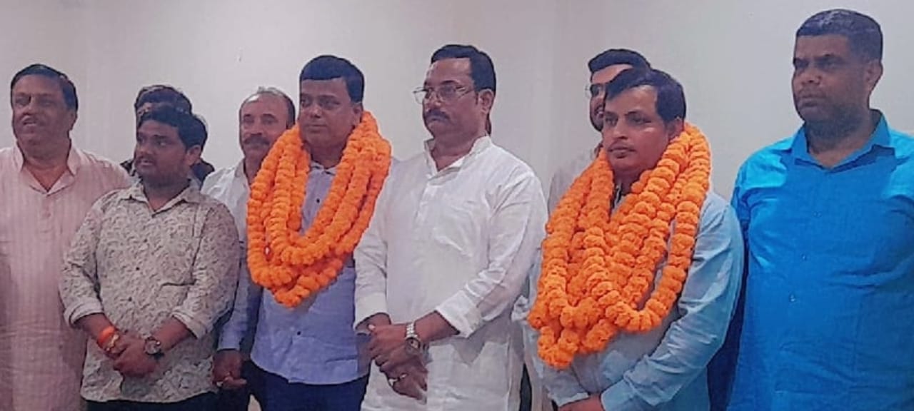 धर्मेंद्र प्रसाद गुप्ता पुनः चुने गये व्यापार मंडल अध्यक्ष।