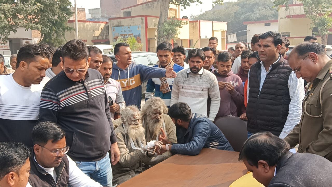 मिलक थाना क्षेत्र में साधु-संतों पर हमला, 5 लोगों पर मुकदमा दर्ज।