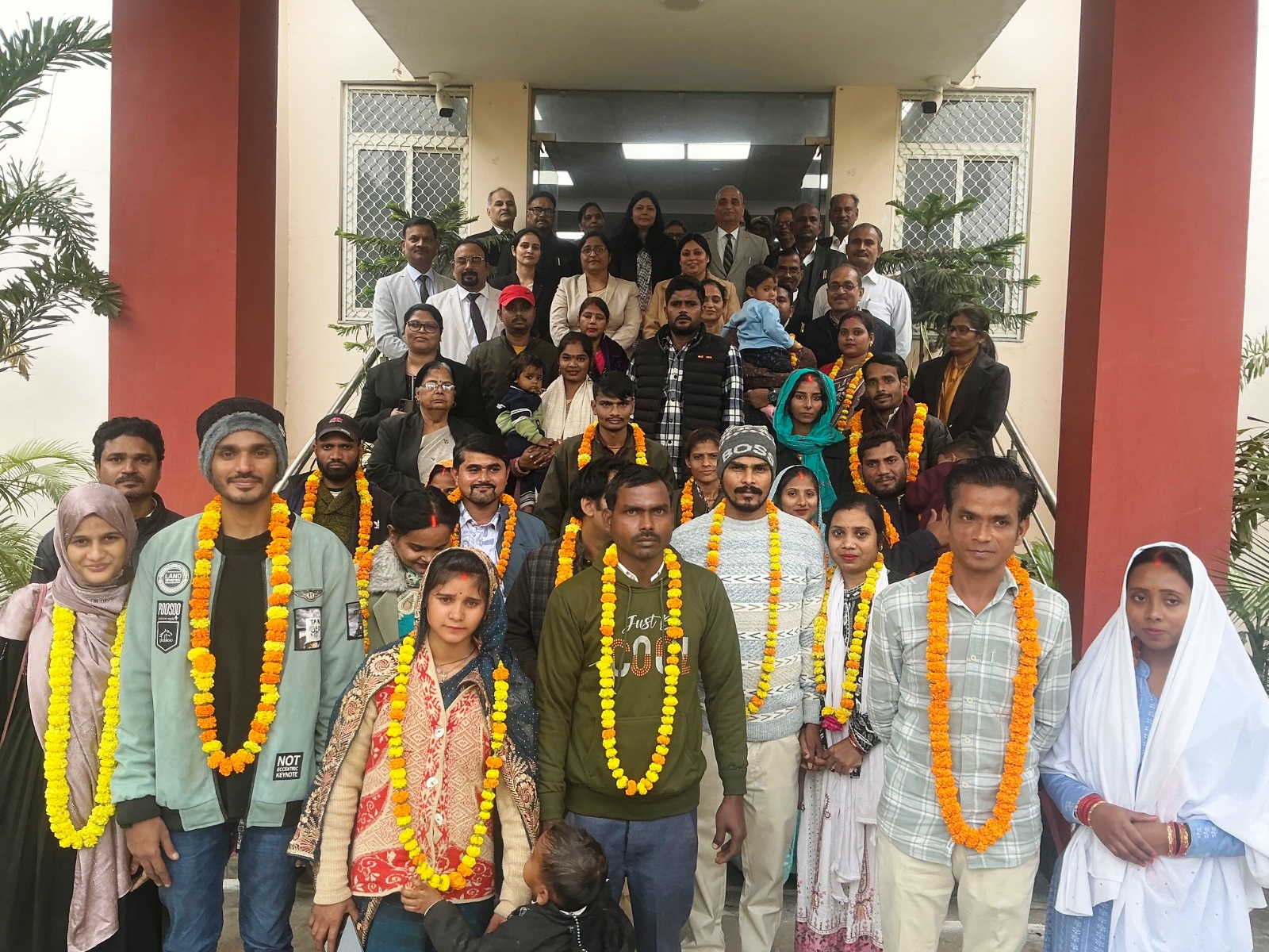 राष्ट्रीय लोक अदालत का भव्य आयोजन, कुल 227876 वादो का रिकार्ड निस्तारण, वादकारियों में फैली खुशी की लहर।