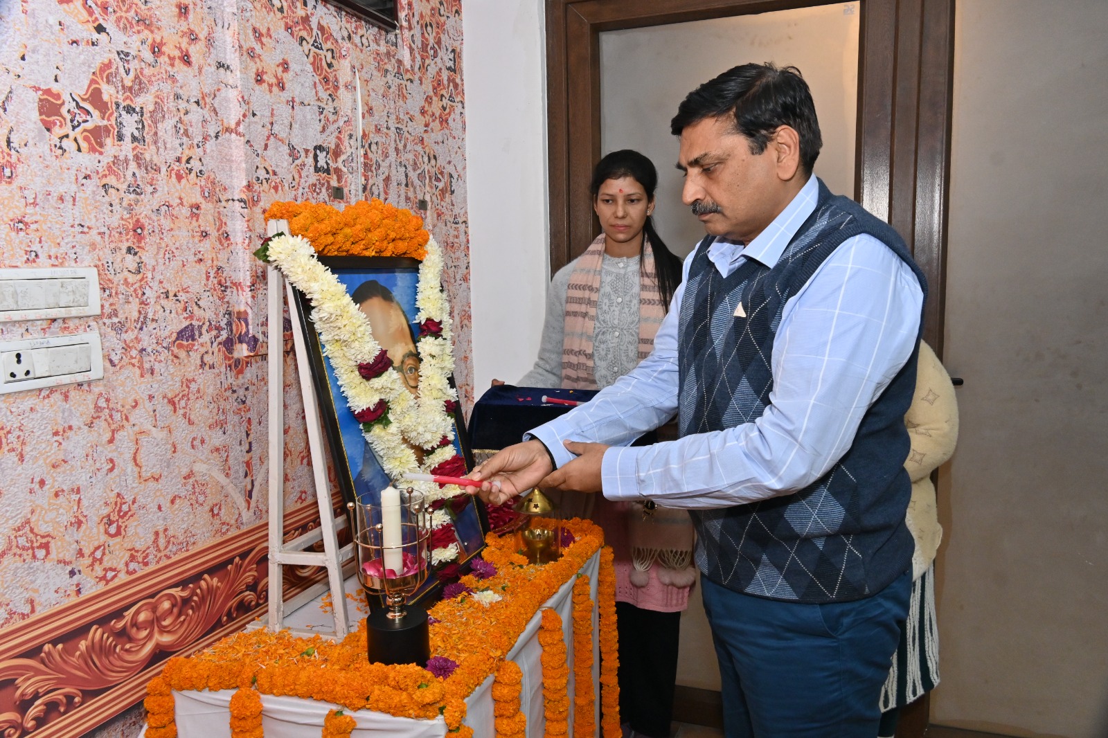 बाबा साहब डॉ. भीमराव अम्बेडकर के महापरिनिर्वाण दिवस के उपलक्ष्य में कार्यक्रम आयोजित।