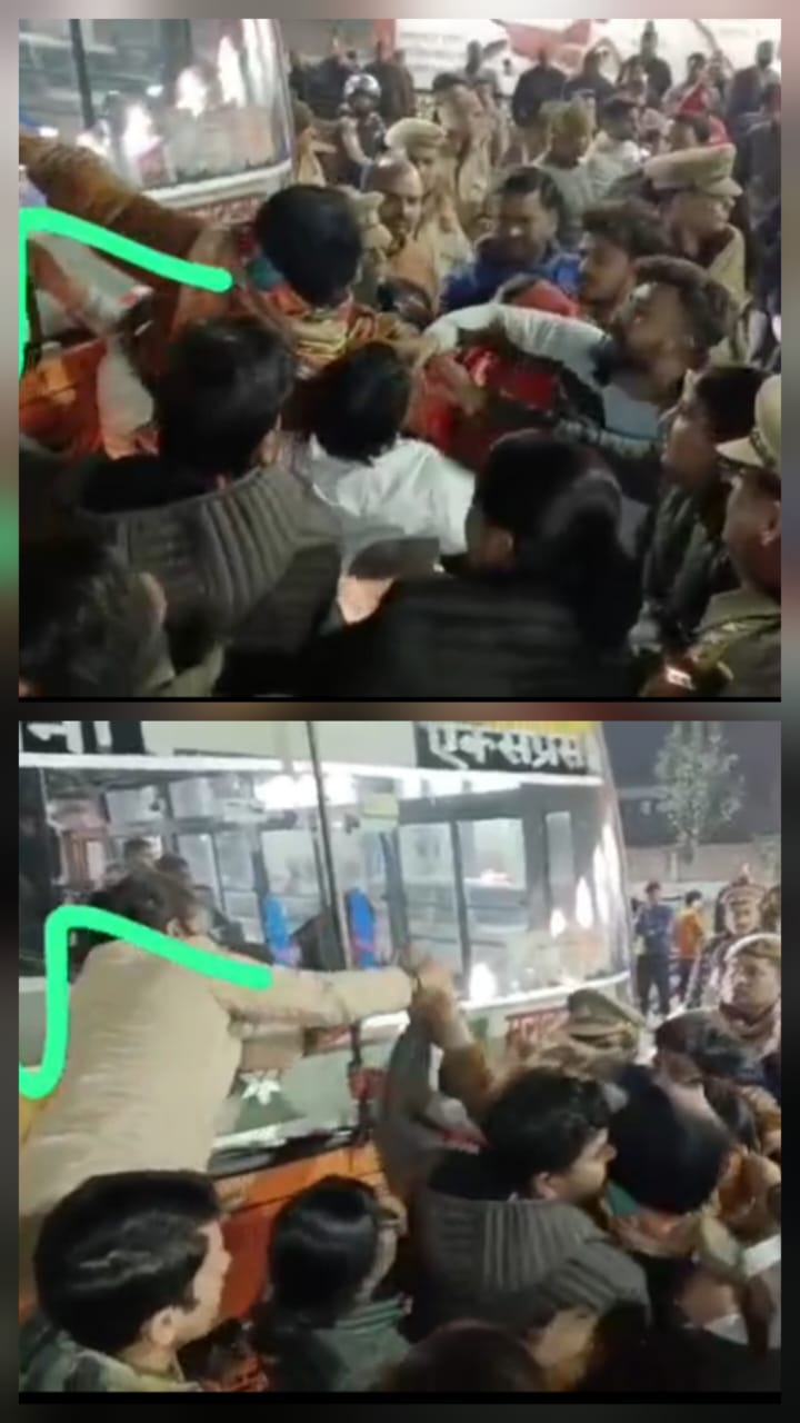 मुरादाबाद में गोली मारकर युवक की हत्या, भड़के परिजनों ने हाईवे किया जाम, कई थानों की पुलिस तैनात।