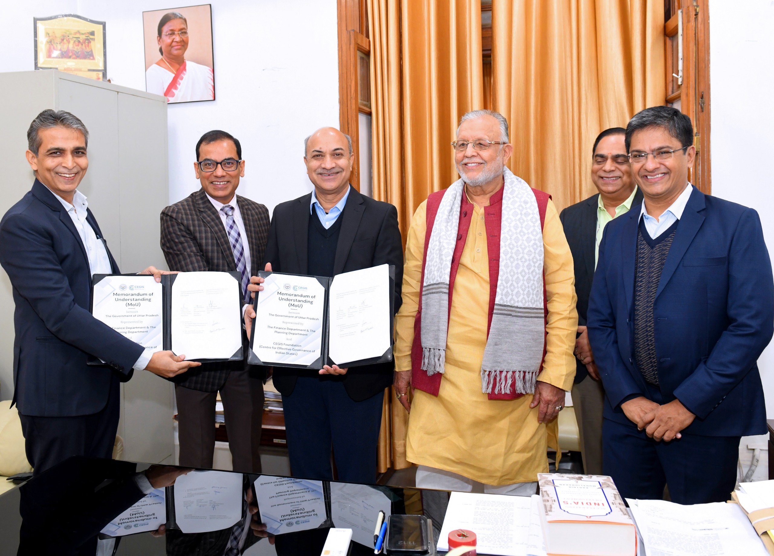उत्तर प्रदेश सरकार ने वित्त और योजना विभागों को सुदृढ़ करने के लिए CEGIS के साथ साझेदारी की।