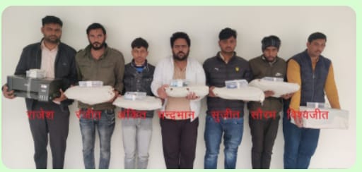 उत्तर प्रदेश एसटीएफ को मिली बड़ी सफलता आयुष्मान भारत योजना में फर्जीवाड़े का किया खुलासा।