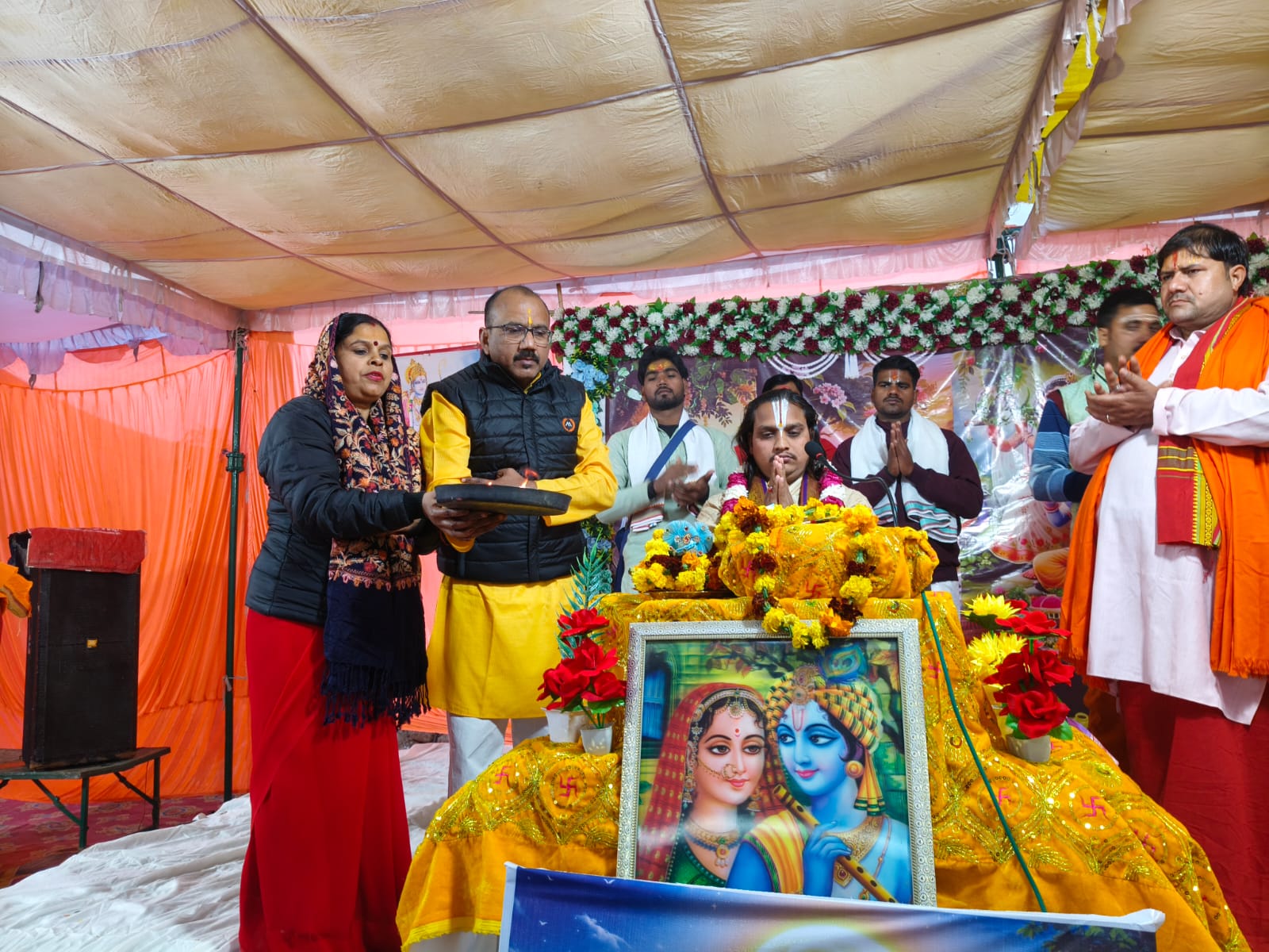 जीवन में एक बार भागवत कथा अवश्य सुननी चाहिए -जन्मेजय।