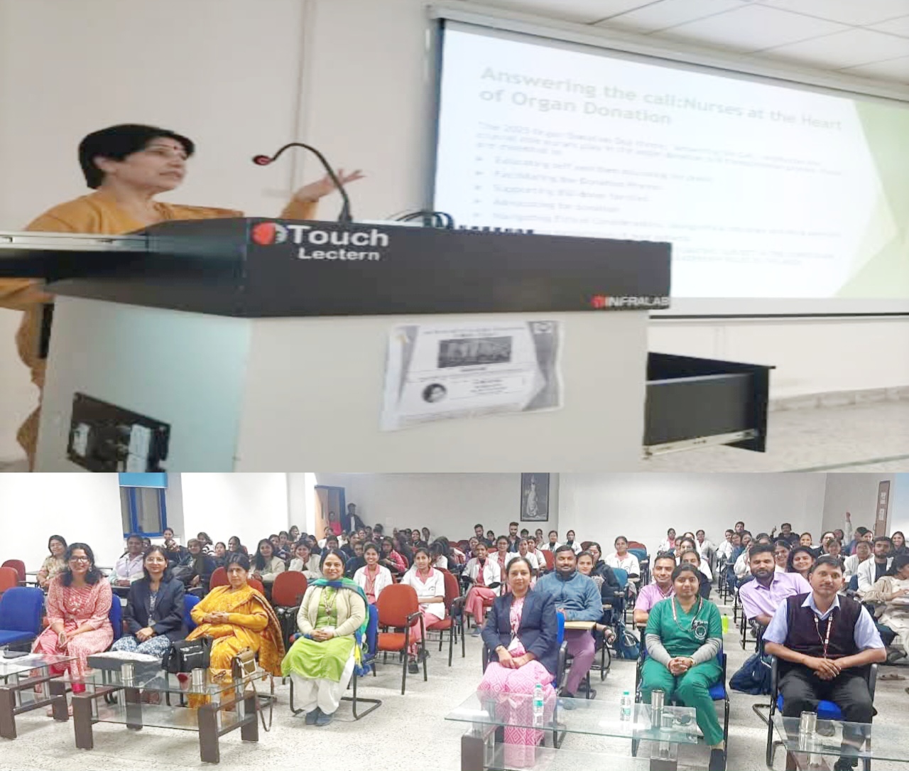 एम्स भोपाल में अंगदान पर जागरूकता सेमिनार उद्देश्य आम लोगों को अंगदान के लिए प्रेरित करना।