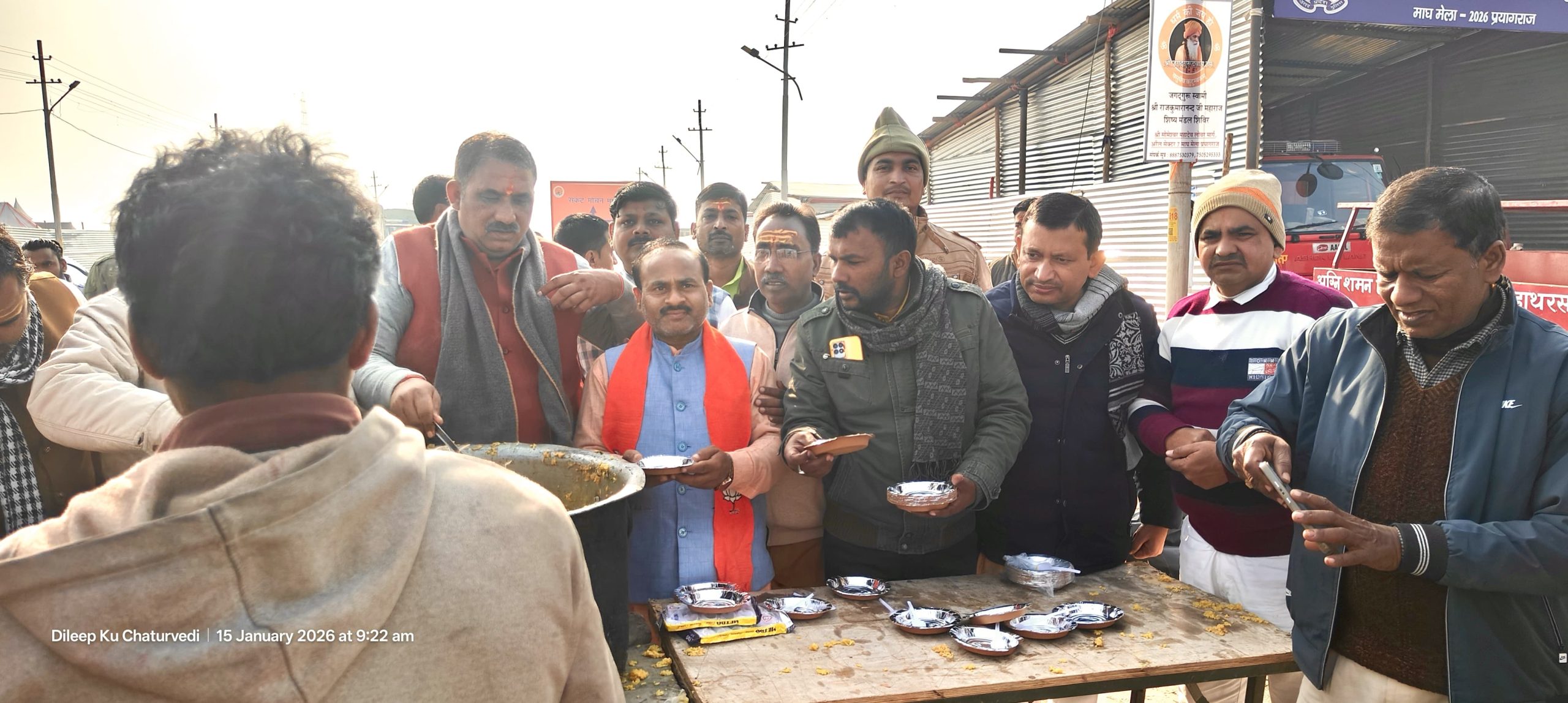 सेवा और समर्पण भाजपा की पहचान-राजेश शुक्ल।