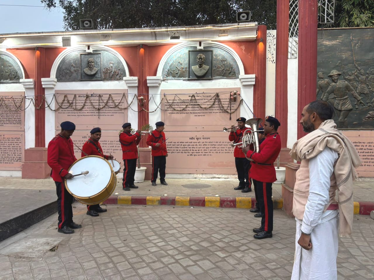 आजादी हेतु शहीद हुए प्रयागराज के 4 शहीदों को याद किया गया।