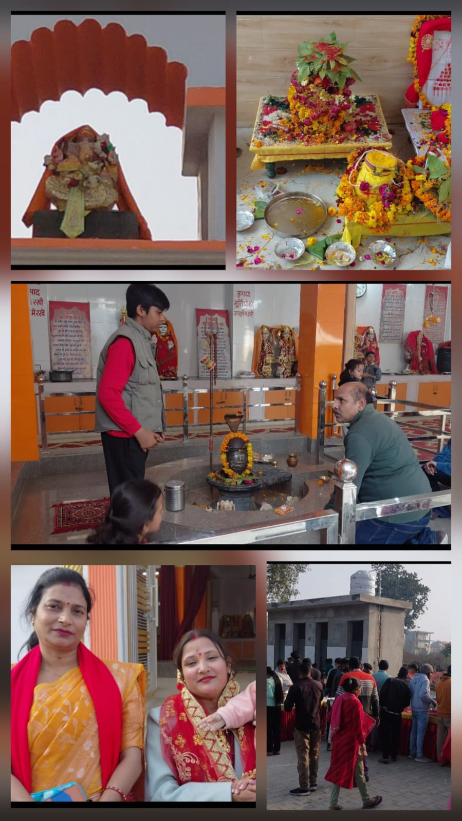 श्री नारायण सर्वेश्वर महादेव मंदिर के मुख्य द्वार पर श्री गणेश जी की भव्य प्राण-प्रतिष्ठा संपन्न।