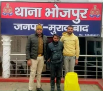 पुलिस ने दुकान से गैस सिलेंडर चोरी का किया खुलासा।