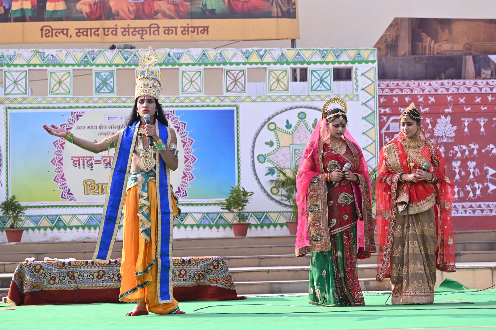 नाट्य प्रतियोगिता में ‘कैकेयी वरदान प्रसंग’ का मार्मिक मंचन, दर्शक हुए भावविभोर।