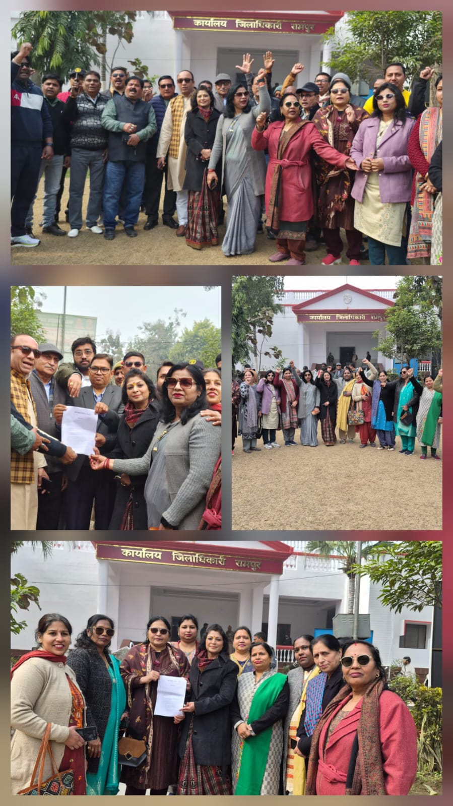 सर्व समाज के नेतृत्व में सर्व समाज के समस्त सम्मानित पदाधिकारी की ओर से जिला अधिकारी को सौपा गया ज्ञापन।
