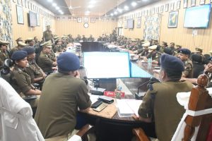 पुलिस लाइन, रामपुर में वार्षिक निरीक्षण उपरांत समीक्षा गोष्ठी का किया गया आयोजन।