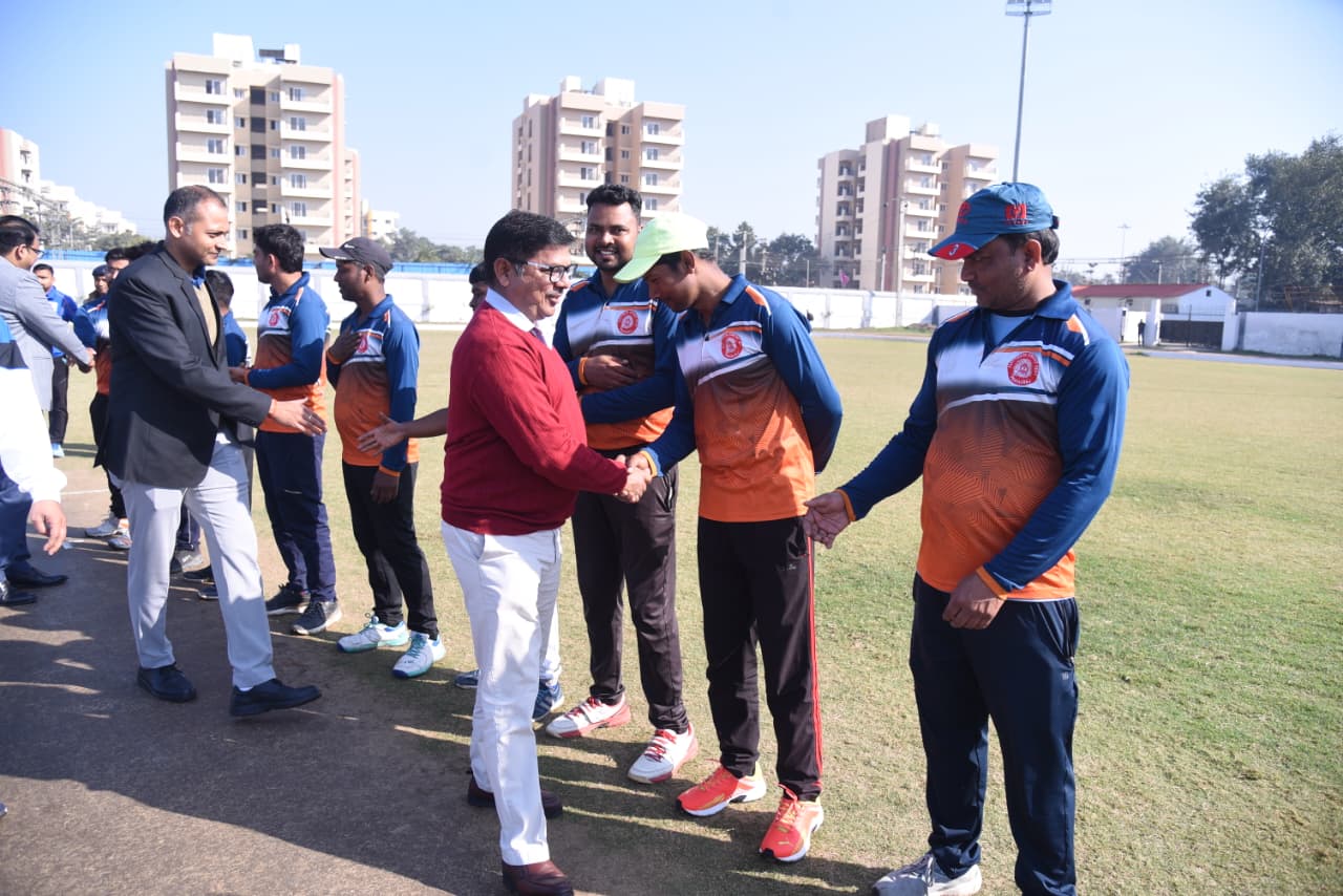 अंतर विभागीय क्रिकेट टूर्नामेंट, डीआरएम कप -2026 का शुभारंभ।