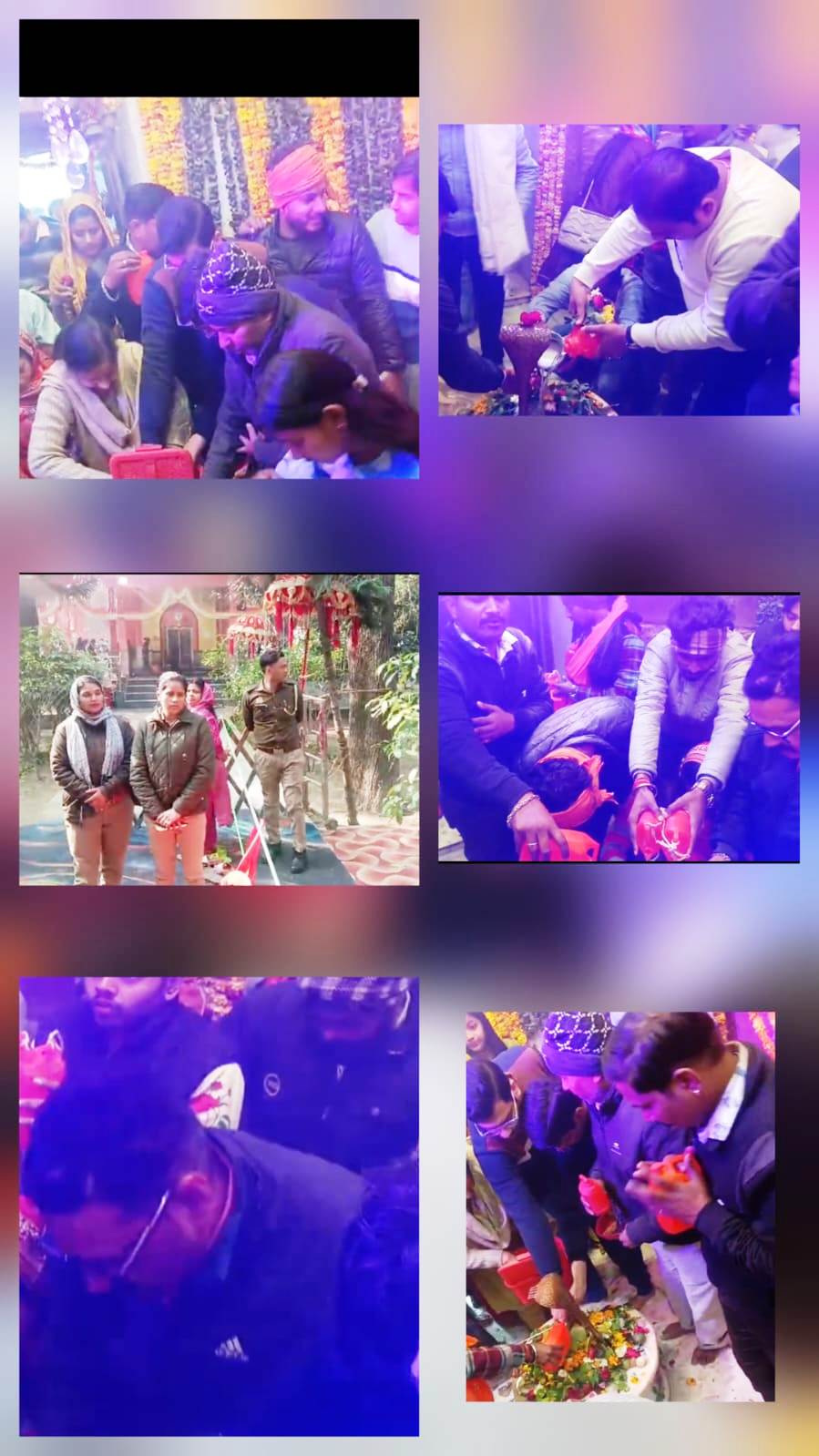 रामपुर में महाशिवरात्रि पर उमड़ा आस्था का जन सैलाब, गढ़मुक्तेश्वर से जल लाकर किया जलाभिषेक।