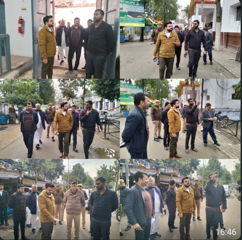 रामपुर के जिलाधिकारी अजय द्विवेदी ने संभाली कमान, शीत लहर में भी जिम्मेदारी से निभा रहे प्रशासनिक दायित्व।