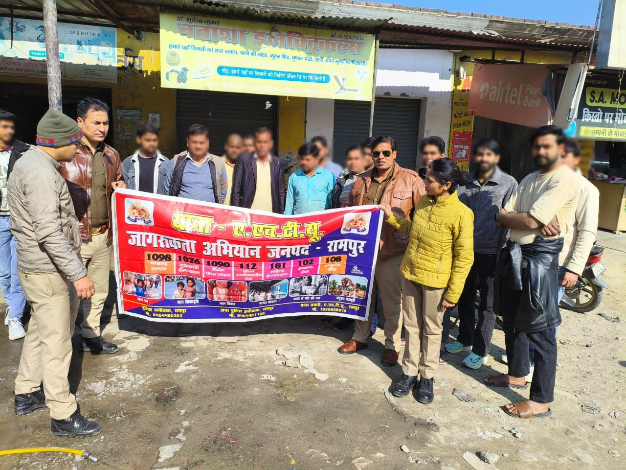 रामपुर पुलिस अधीक्षक के निर्देशन में चलाया गया बालश्रम विभाग की ओर से बाल ऑपरेशन मुक्ति अभियान।