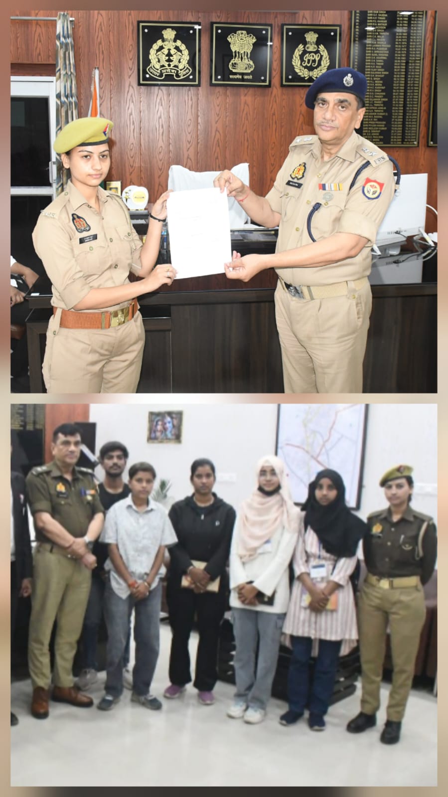 पुलिस कार्यालय में आकांक्षा शर्मा की सक्रिय भूमिका, आम जनता की समस्याओं के समाधान में दिखी तत्परता।
