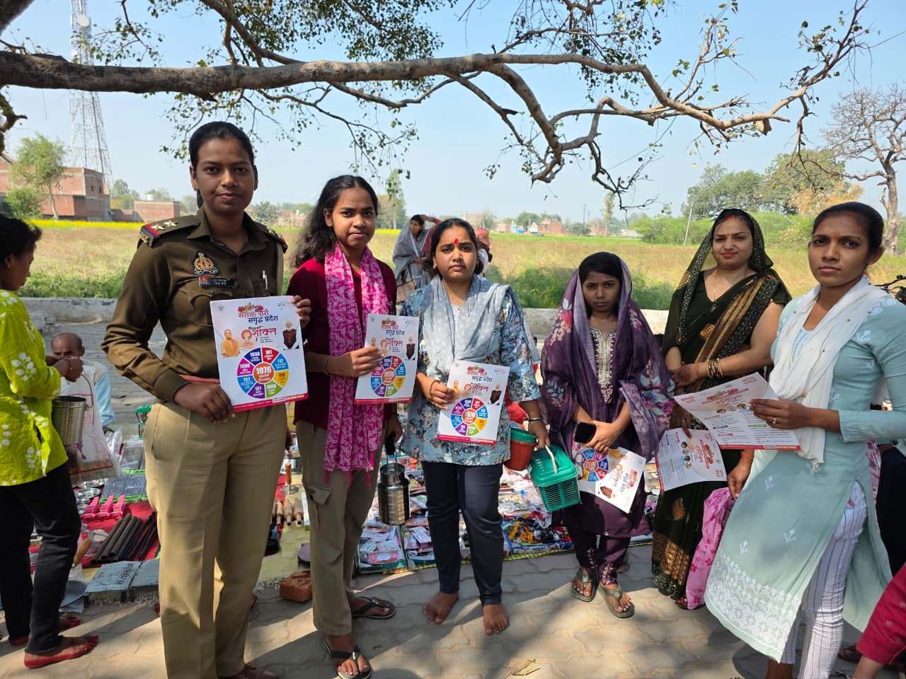 एसपी के निर्देशन मे पिपरी थाना सहित विभिन्न थाना क्षेत्रों में चलाया गया मिशन शक्ति अभियान।