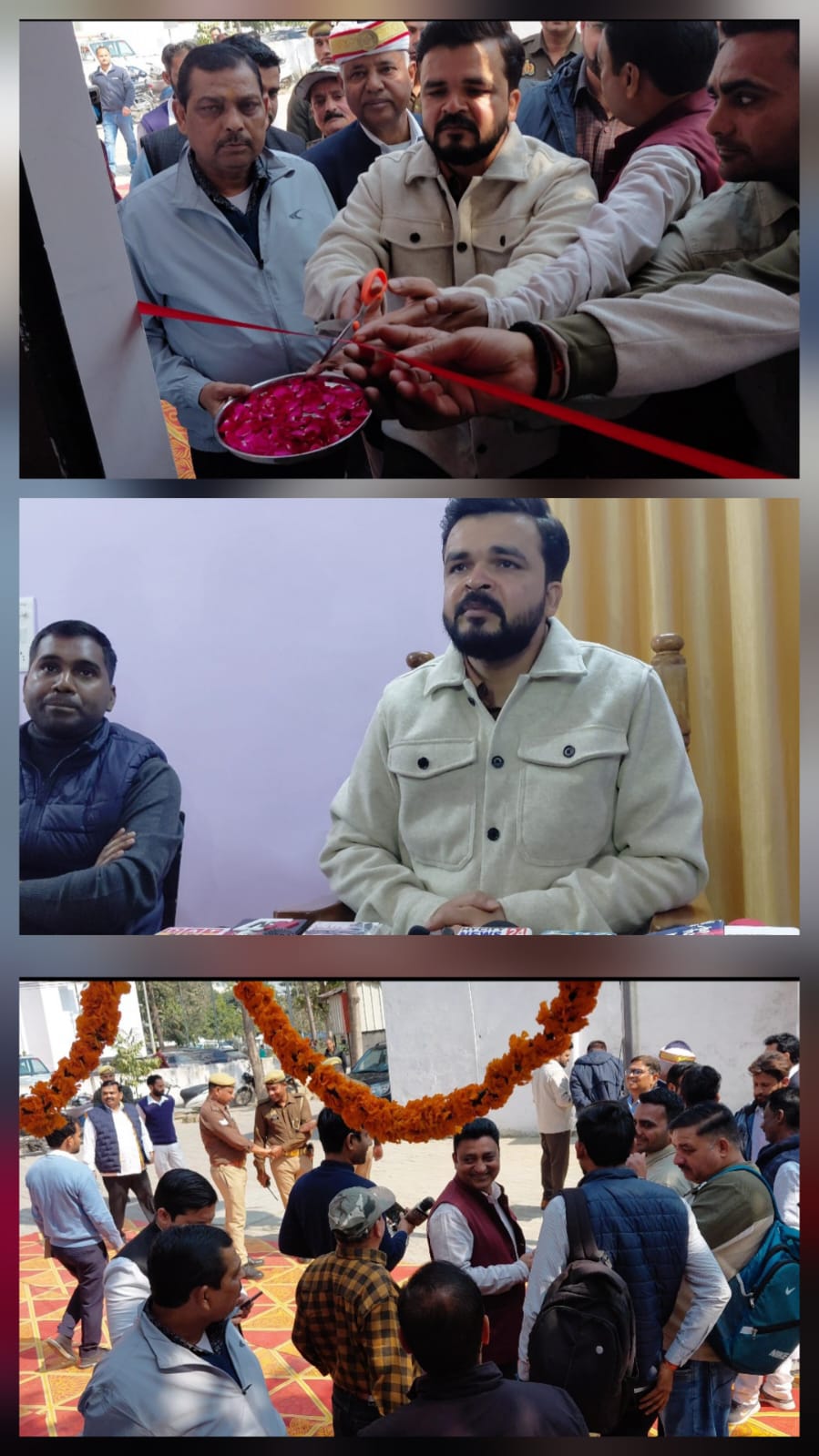 रामपुर कलेक्ट्रेट में बना मीडिया हाउस, 70 वर्षों की कमी हुई पूरी, जिलाधिकारी अजय द्विवेदी की पहल सराहनीय।