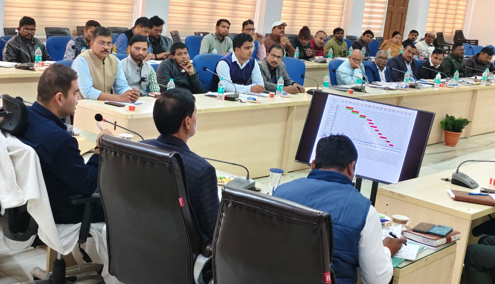 जिलाधिकारी डॉ अमित पाल ने की जिला शिक्षा एवं अनुश्रवण समिति की बैठक।