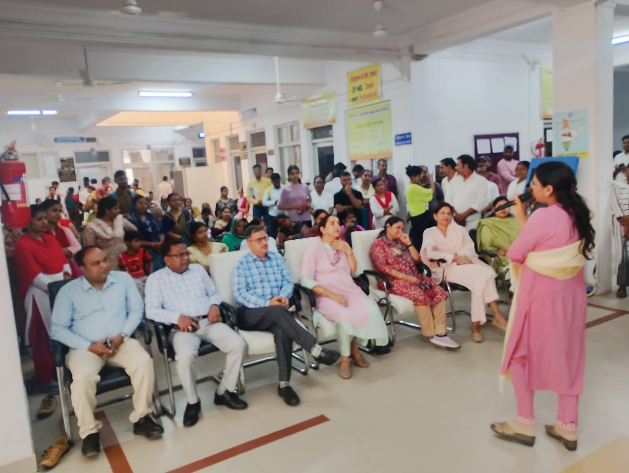 केंद्रीय चिकित्सालय में अंतर्राष्ट्रीय महिला दिवस के उपलक्ष्य में कार्यक्म का हुआ आयोजन।