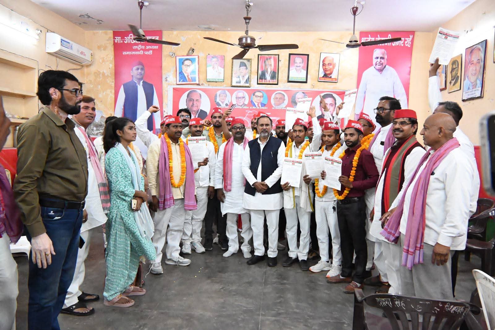 सपा अनु जाति प्रकोष्ठ की गंगापार इकाई घोषित।