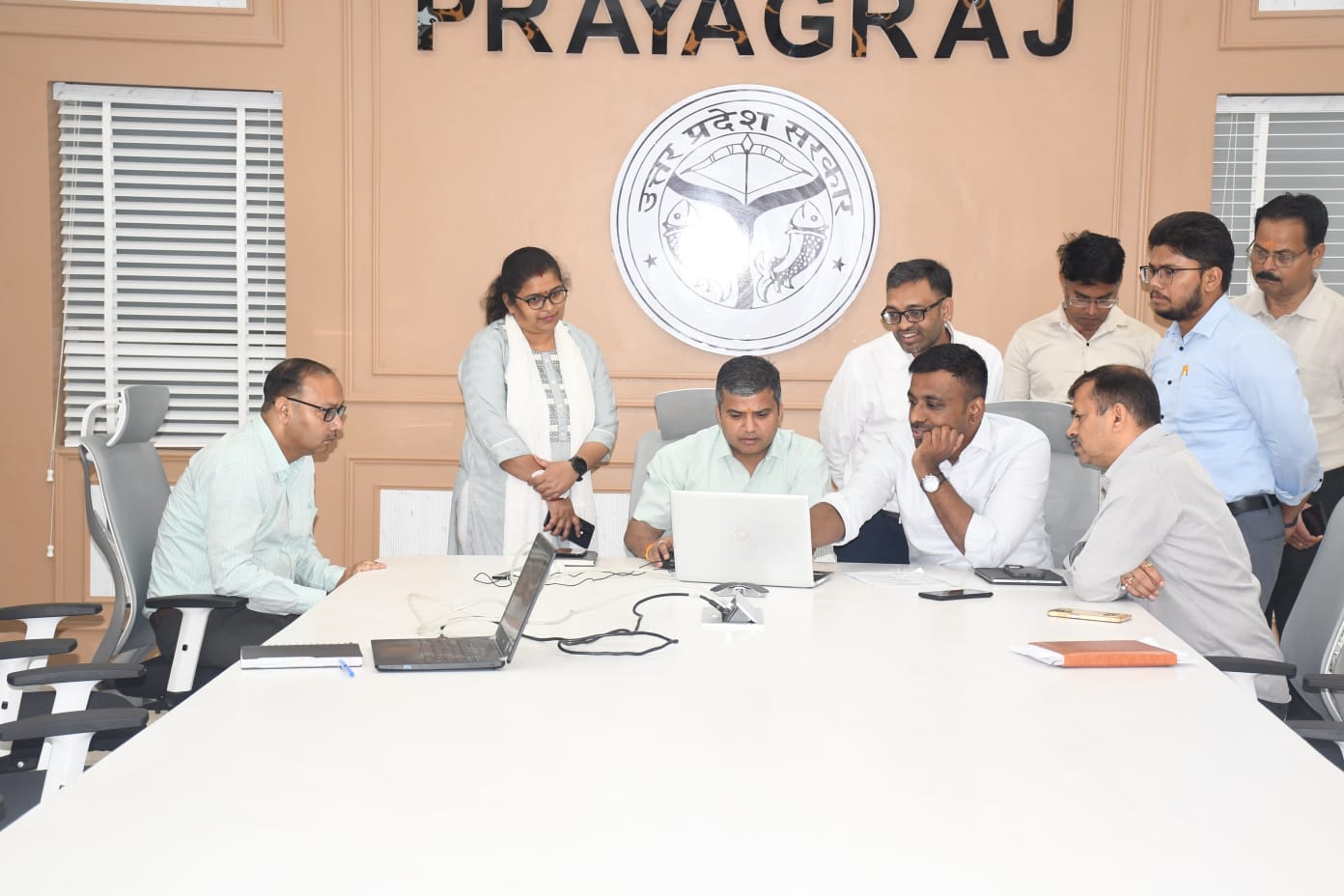 Prayagraj जनपद में मकान सूचीकरण जनगणना-2027 का हुआ प्रारम्भ।