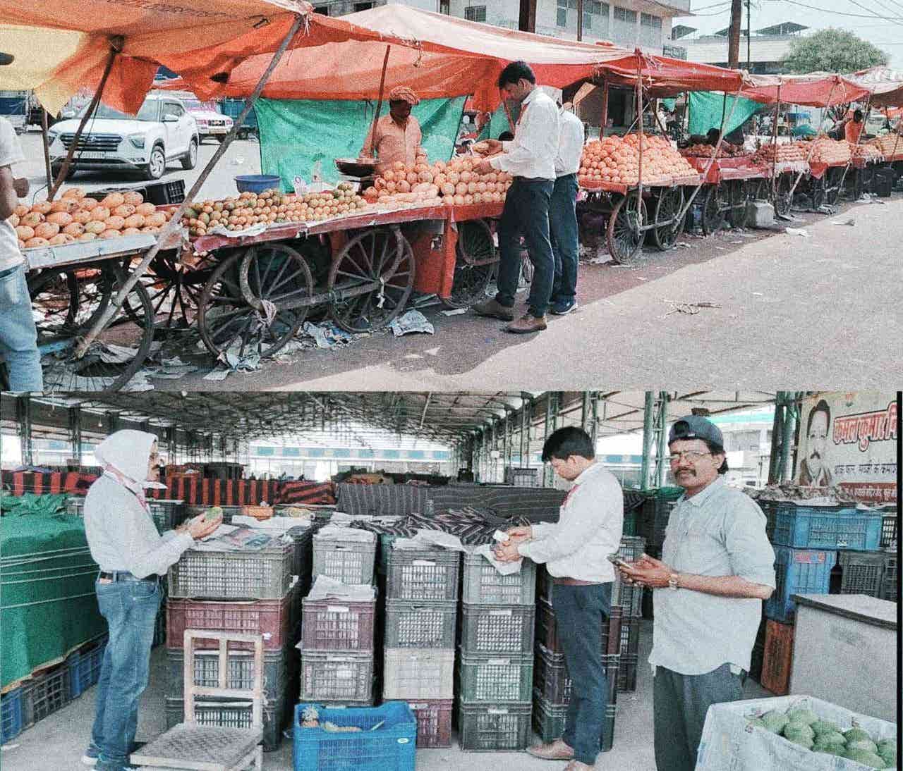 केमिकल से आम एवं तरबूज़ आदि फलों को पकाने के मामले में खाद्य सुरक्षा विभाग की कार्यवाही।