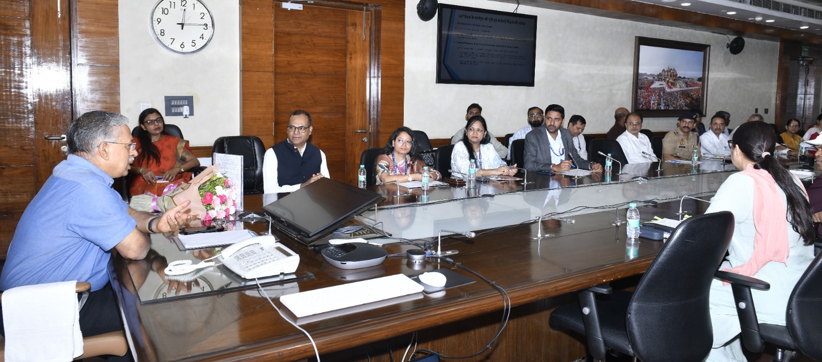 मुख्य सचिव की अध्यक्षता में भारतीय रिजर्व बैंक द्वारा संयोजित राज्य स्तरीय समन्वय समिति की 21वीं बैठक संपन्न।