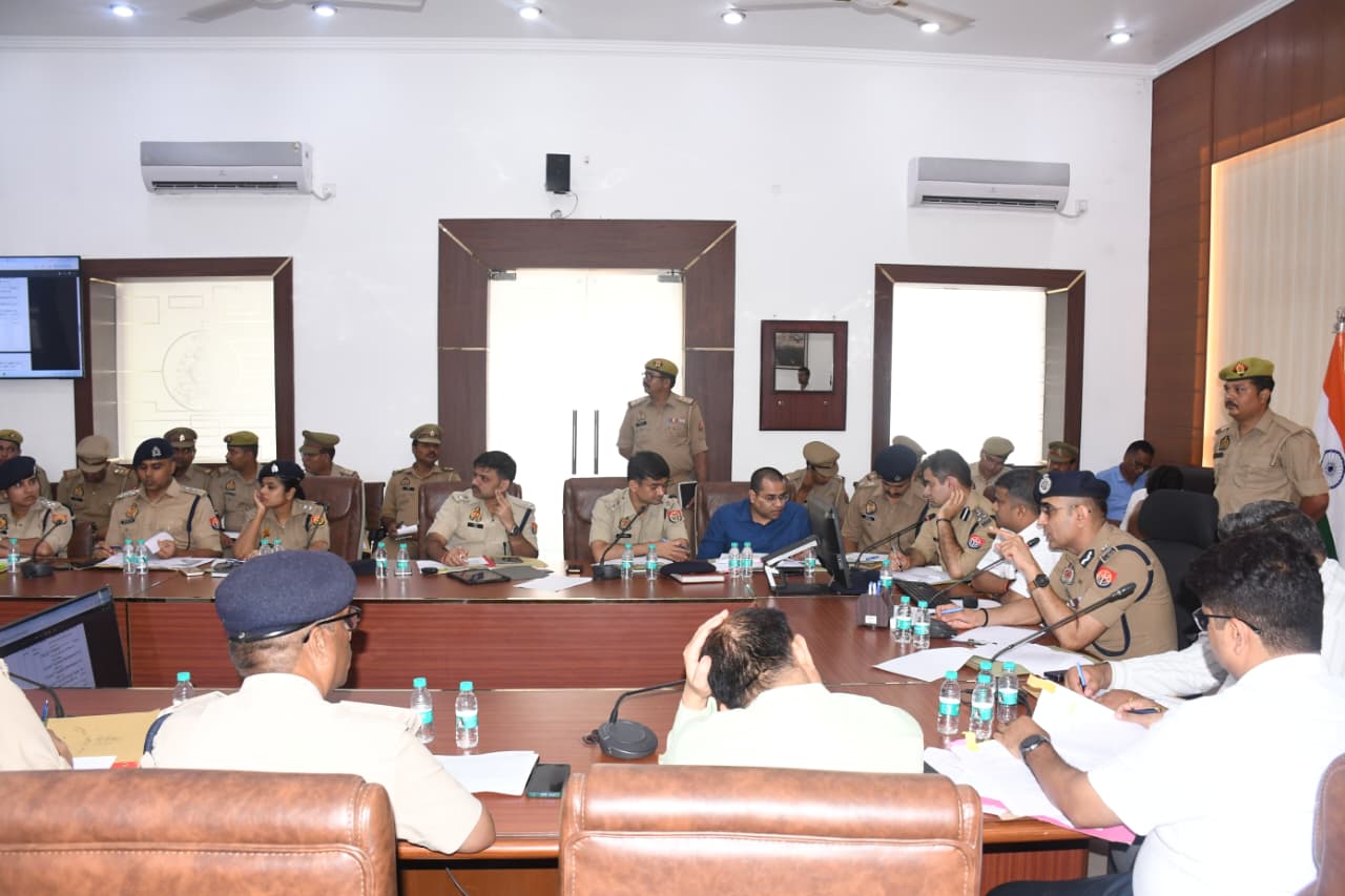 पुलिस आयुक्त व जिलाधिकारी की सहअध्यक्षता में जिला स्तरीय एण्टी भूमाफिया टॉस्क फोर्स की बैठक सम्पन्न।
