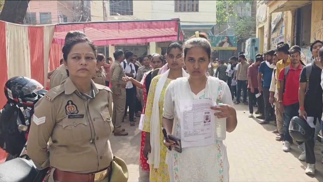 पुलिस भर्ती परीक्षा आज से शुरू, चंदौली जनपद में बनाये गए 11 परीक्षा केंद्र।