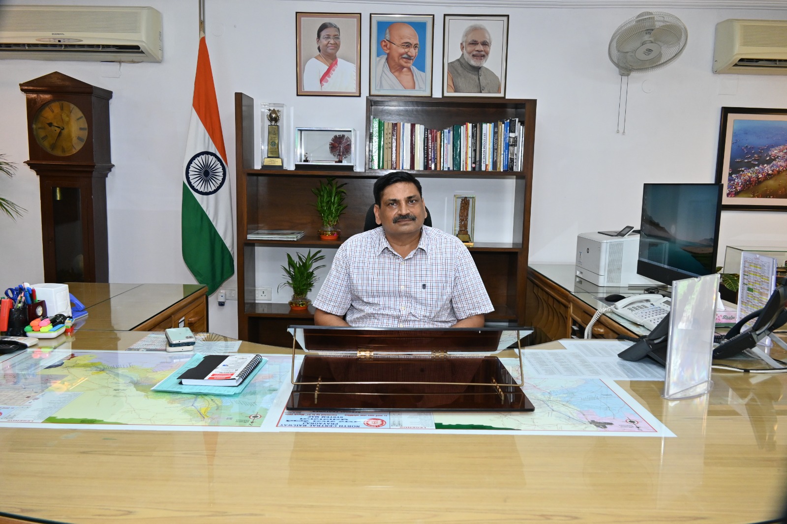 उत्तर मध्य रेलवे ने हासिल किया महाप्रबंधक नरेश पाल सिंह के नेतृत्व में 6 माह में शत प्रतिशत डिजिटलीकरण का कीर्तिमान।