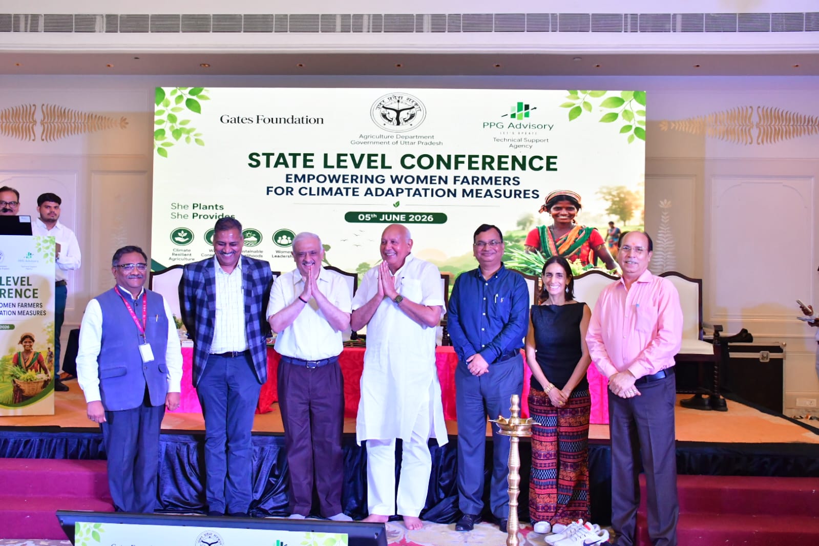 जलवायु परिवर्तन की चुनौतियों से निपटने में महिला किसानों की भागीदारी और नेतृत्व समय की माँग: सूर्य प्रताप शाही।