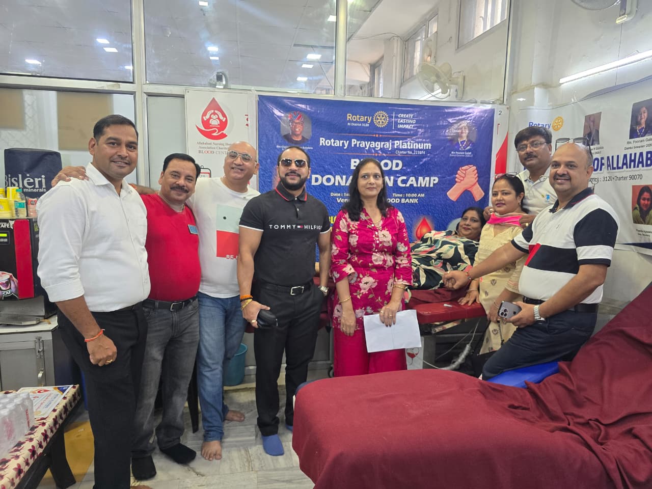 रोटरी प्रयागराज प्लैटिनम ने डॉक्टर्स डे, सीए डे एवं रक्तदान अभियान के साथ समाजसेवा का दिया प्रेरक संदेश।