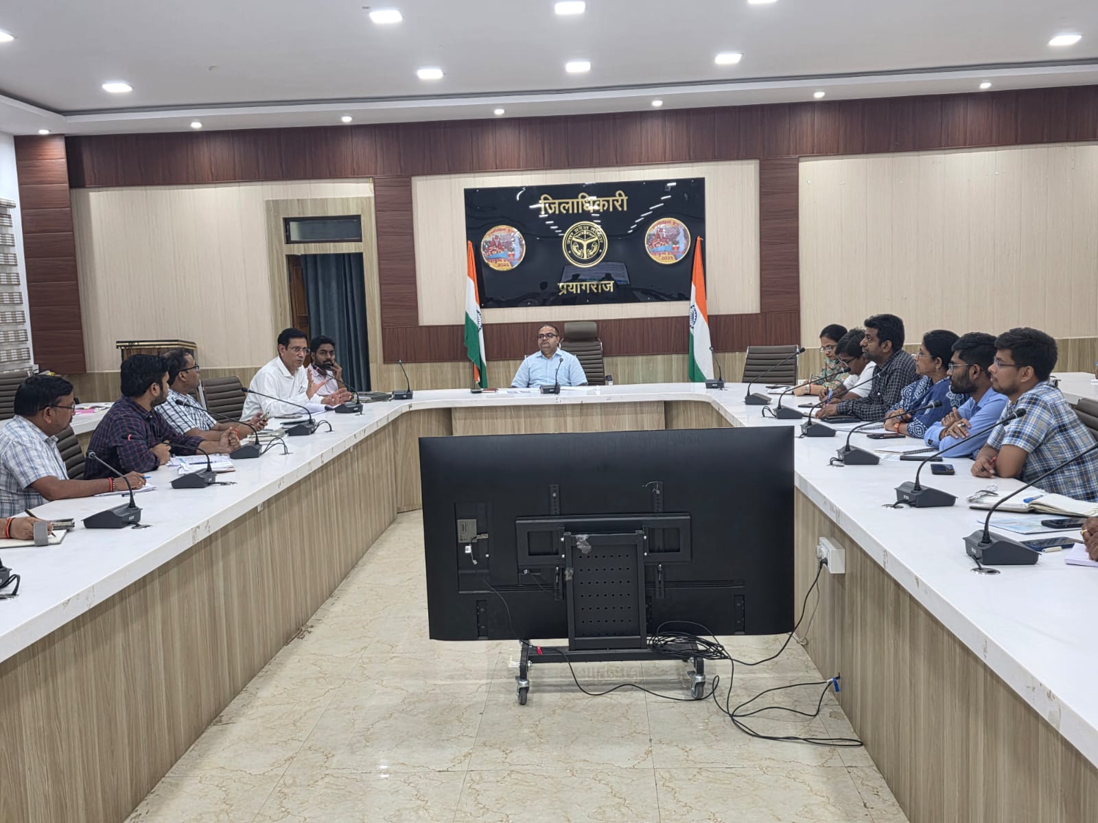 अपर जिलाधिकारी नगर की अध्यक्षता में विश्वकर्मा पोर्टल के क्रियान्वयन के सम्बंध में बैठक सम्पन्न।