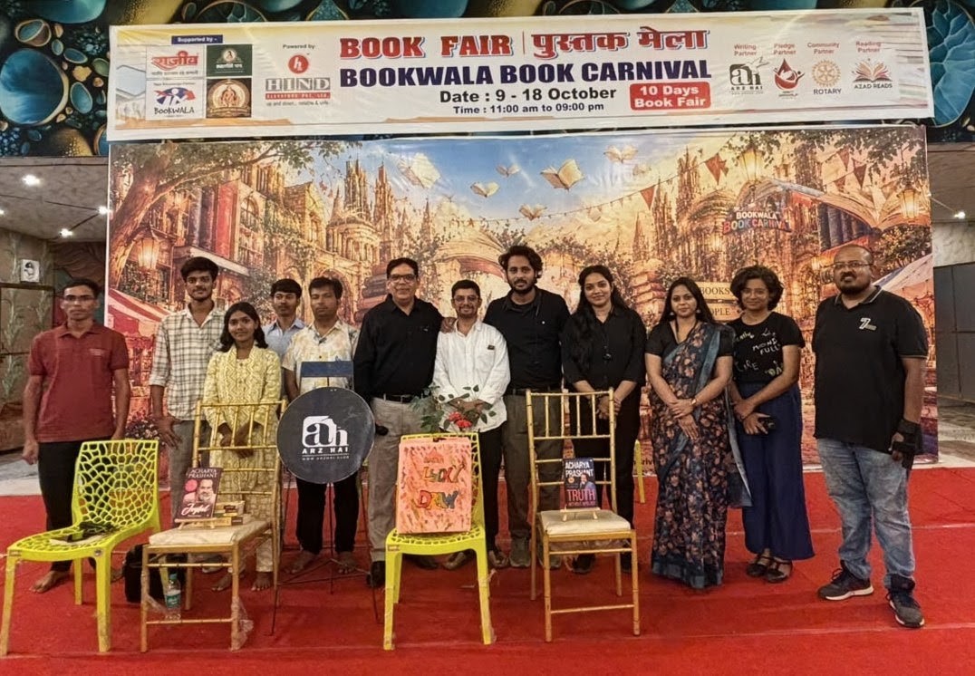 पुस्तक मेला कार्निवाल में साहित्य और रचनात्मकता का उत्सव, 15 अक्टूबर को होगा ‘शब्द सम्मान 2026’.